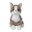 Nicotoy-Cat Plush StripySiameseGinger 28cm(3ass)