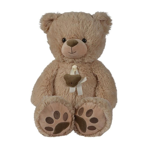 Nicotoy-Plush Bear beige ribbon head bear 85cm