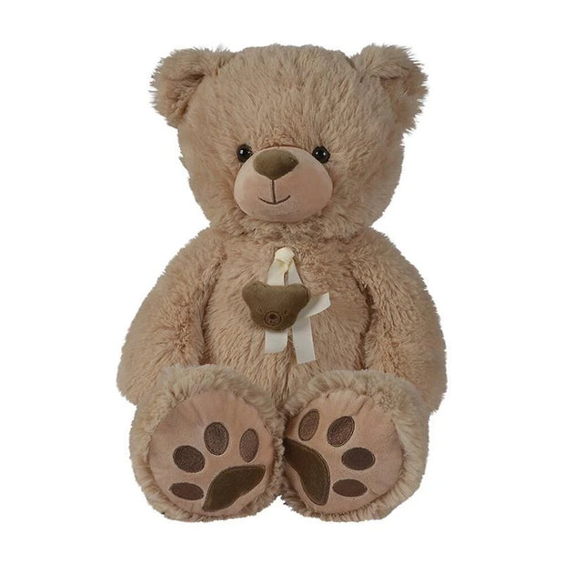 Nicotoy Plush Bear beige ribbon head bear 55cm