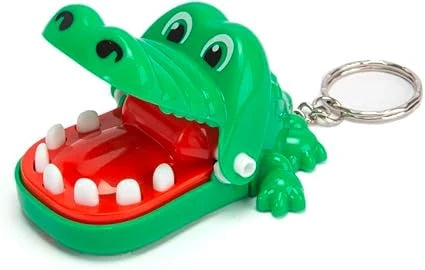 Noris Mini biting Crocodile