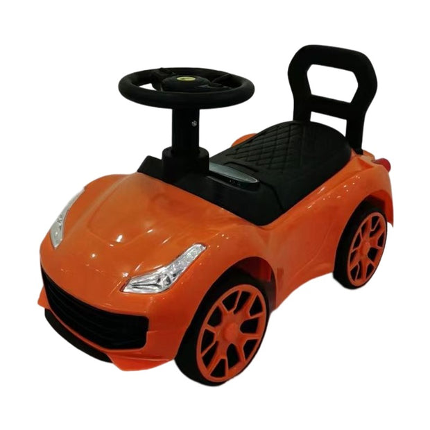 ORBIC TOYS RIDE ON CAR WITH LIGHT AND MUSIC - ORANGE