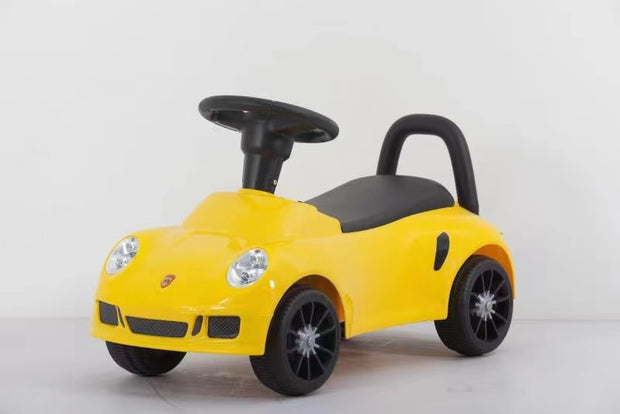 ORBIC TOYS RIDE ON CAR WITH LIGHT AND MUSIC - YELLOW