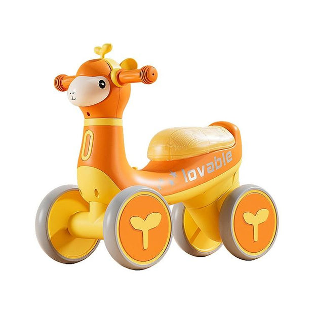 ORBIC TOYS SMART BALANCE BIKE WITH LIGHT AND SOUND -YELLOW