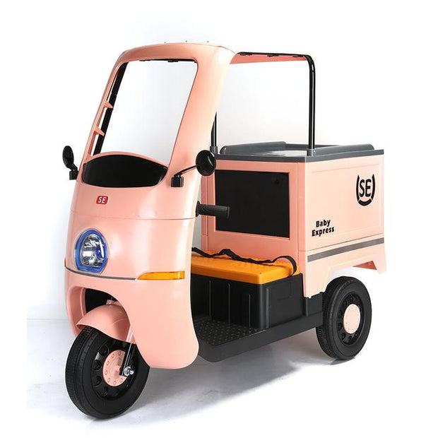 ORBIC TOYS SMART RIDE ON 3-WHEELER ELECTRIC VAN- PINK