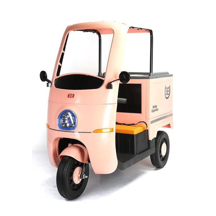 ORBIC TOYS SMART RIDE ON 3-WHEELER ELECTRIC VAN- PINK