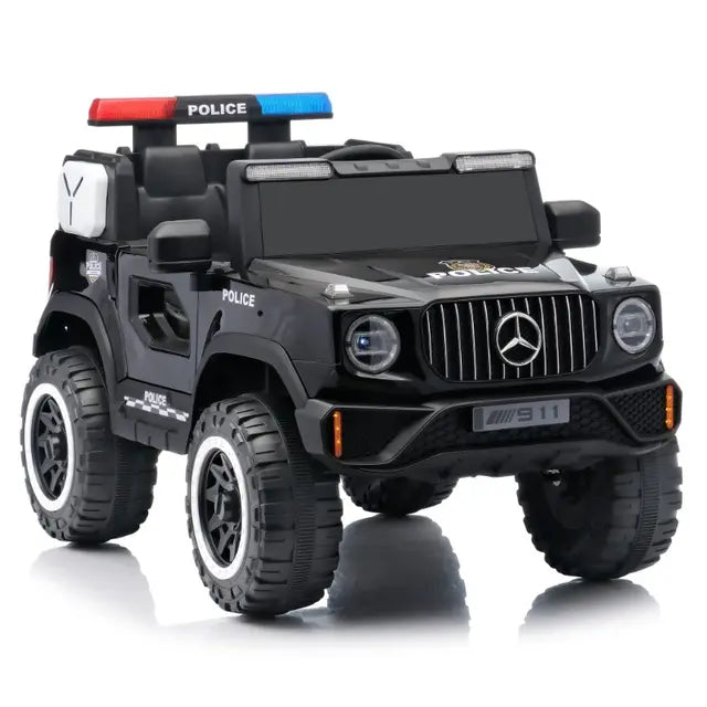 ORBIC KIDS G700 POLICE  EDITION 4x4 BATTERY OPERATED JEEP 12V  -BLACK