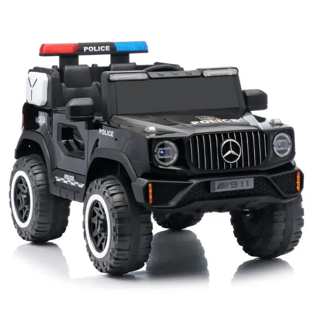ORBIC KIDS G700 POLICE  EDITION 4x4 BATTERY OPERATED JEEP 12V  -BLACK