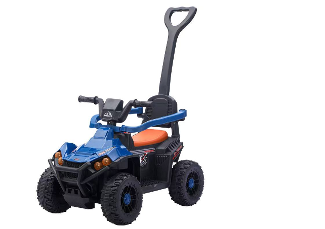 ORBIC KIDS RIDE ON PUSH  CAR WITH 6V LIGHT AND MUSIC