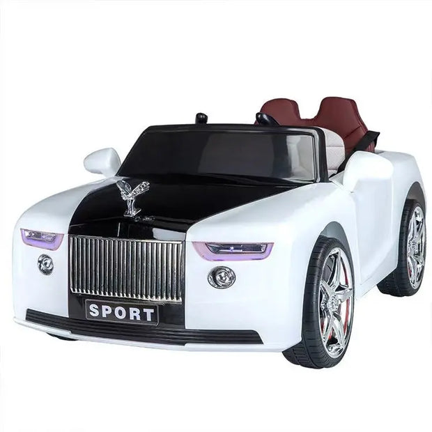 ORBIC KIDS ROLLS ROYCE  BATTERY RIDE ON CAR WITH LEATHER SEAT