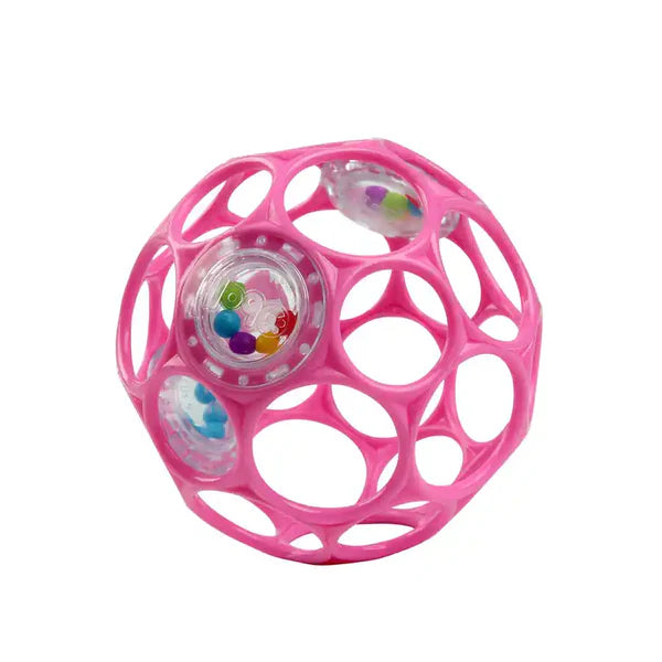 Bright Starts Oball Rattle™ Easy-Grasp Toy - Pink