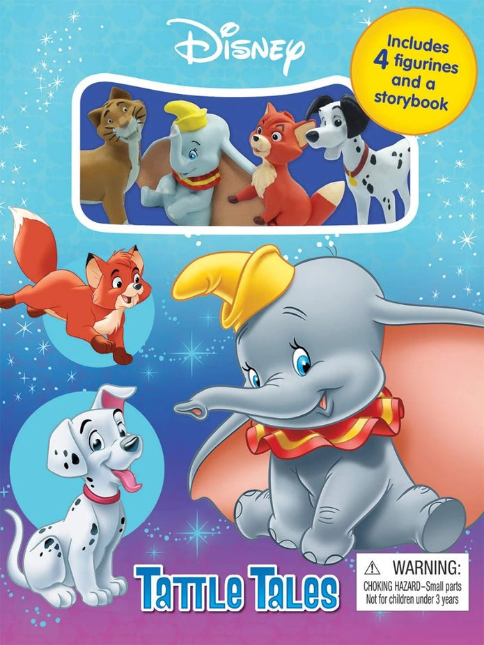 Phidal-DISNEY ANIMALS TATTLE TALES