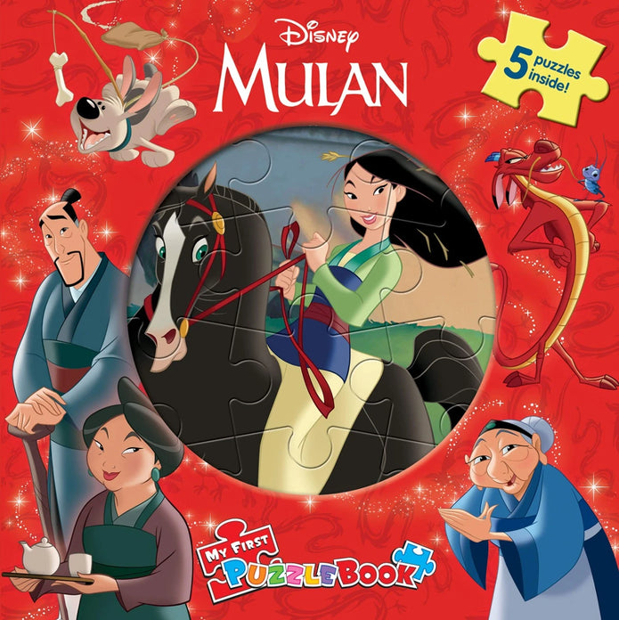 Phidal-DISNEY MULAN MY FIRST PUZZLE BOOK