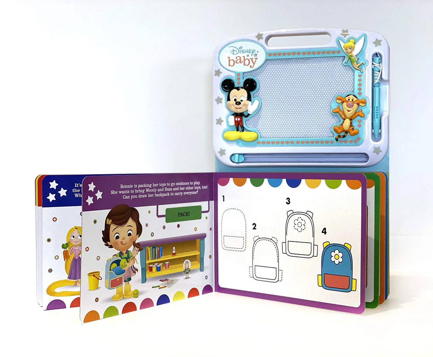 Phidal-Disney Baby Learning Series Learn to write with Magnetic Drawing Pad