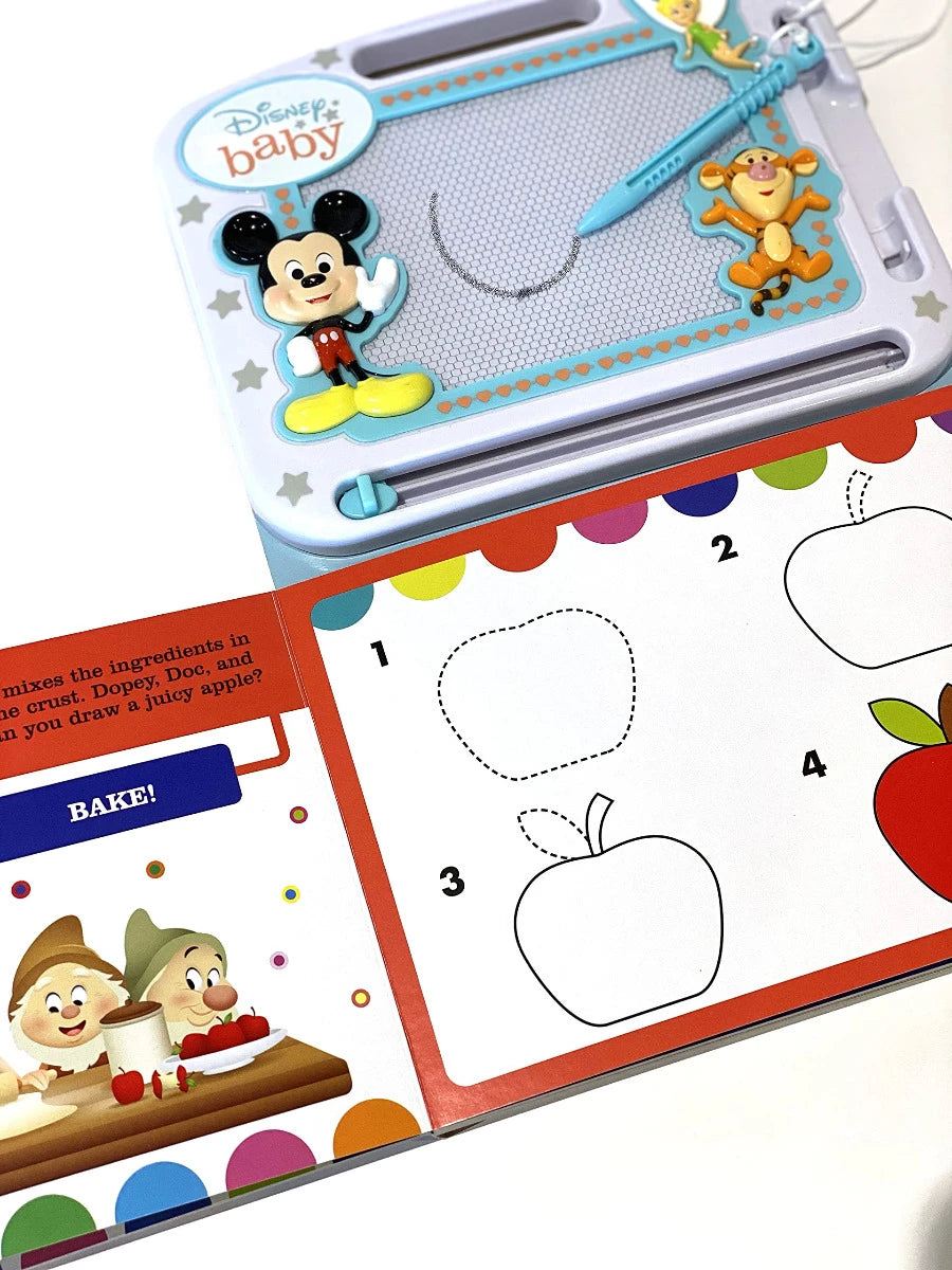 Phidal-Disney Baby Learning Series Learn to write with Magnetic Drawing Pad