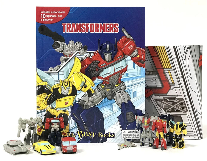 Phidal-HASBRO TRANSFORMERS MY BUSY BOOK