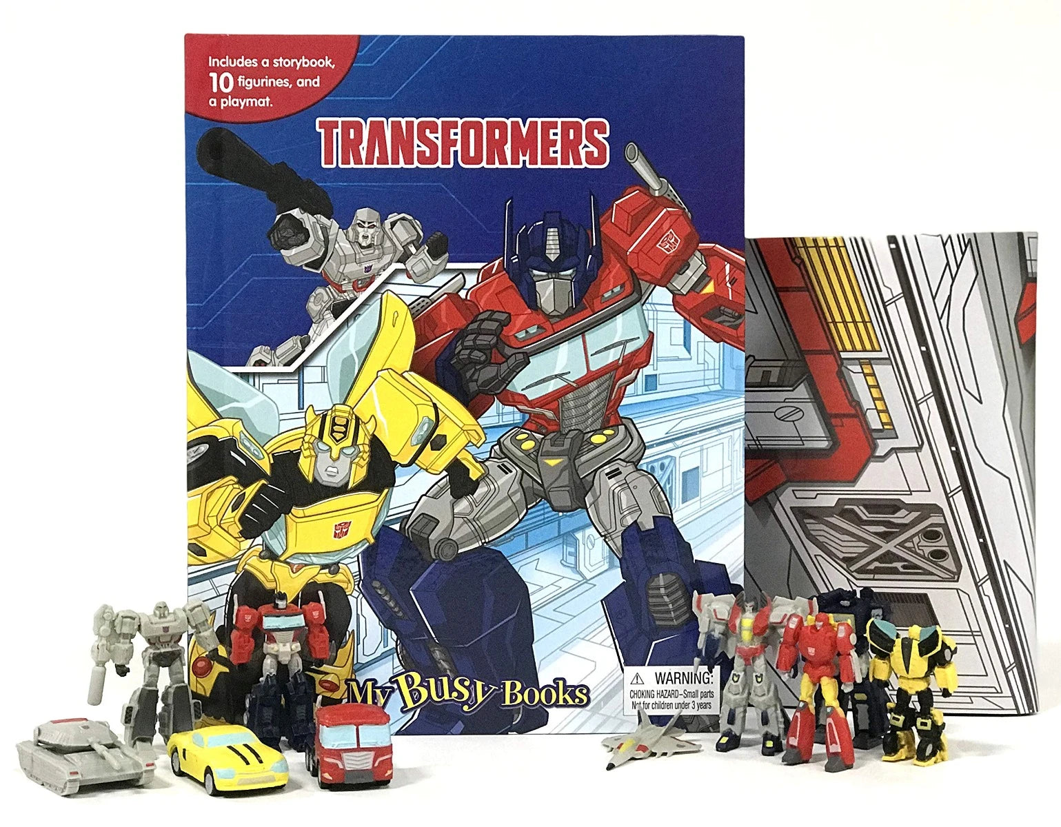 Phidal-HASBRO TRANSFORMERS MY BUSY BOOK