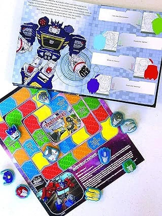 Phidal-HASBRO TRANSFORMERS STUCK ON STORIES