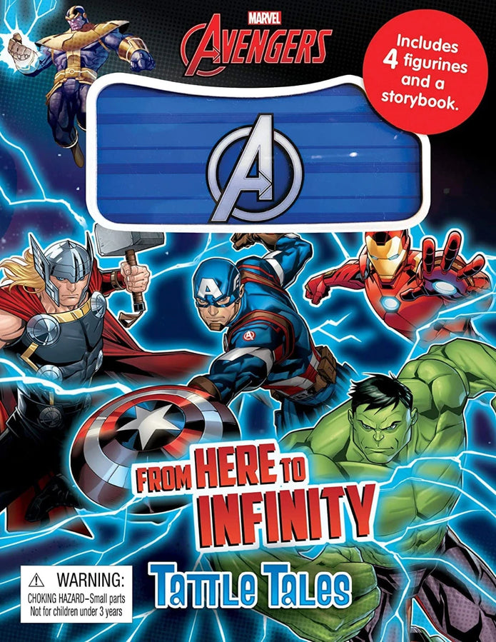 Phidal- Marvel Avengers Tattle Tales Board Book