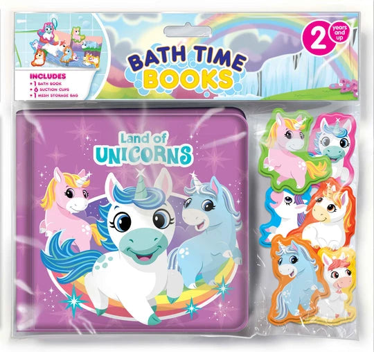 Phidal-UNICORNS BATHTIME BOOK(EVA)