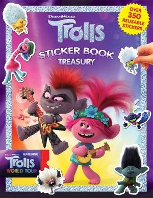 Phidal-UNIV.TROLLS2 STICKER BOOK TREASURY