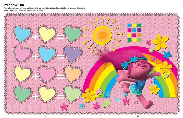 Phidal-UNIV.TROLLS2 STICKER BOOK TREASURY