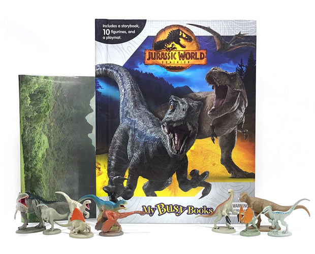Phidal-UNIVERSAL JURASSIC WORLD MY BUSY BOOKS