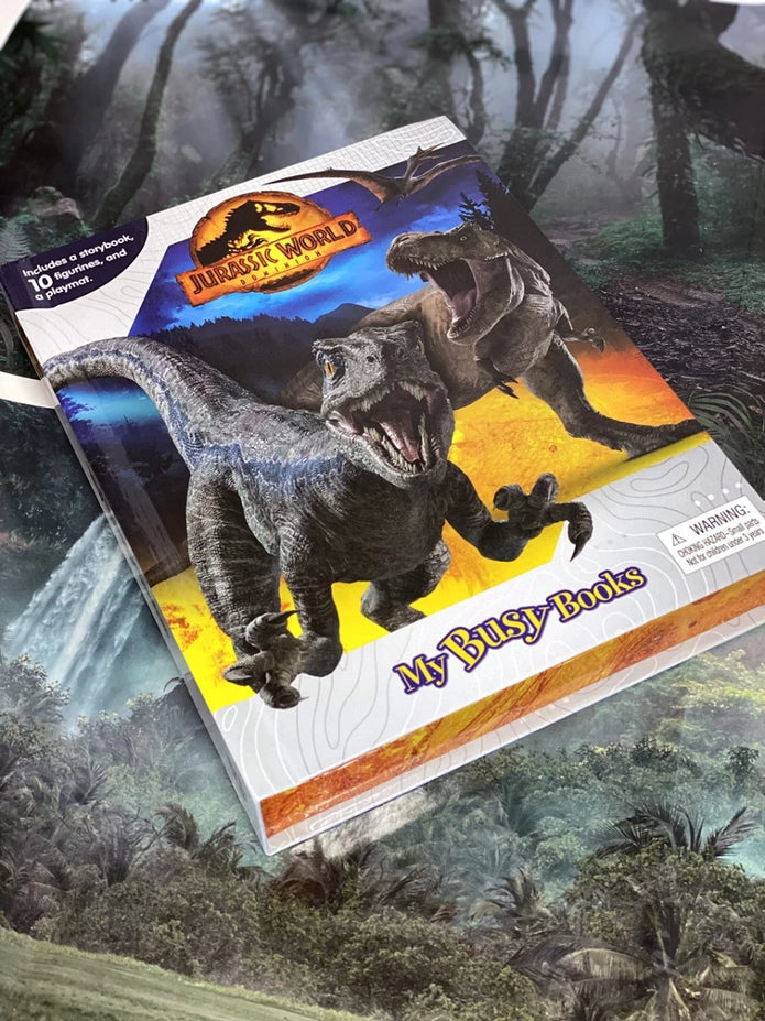 Phidal-UNIVERSAL JURASSIC WORLD MY BUSY BOOKS