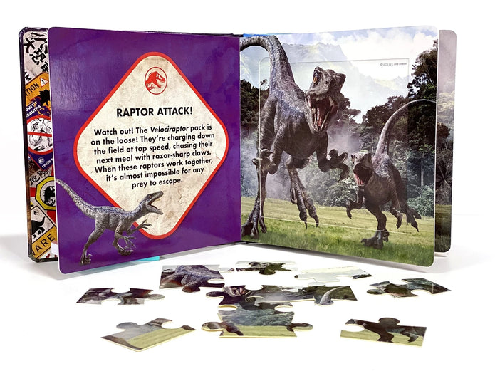 Phidal-UNIVERSAL JURASSIC WORLD MY FIRST PUZZLE BOOK