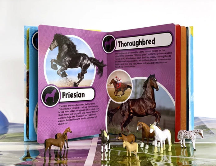 Phidal-WORLD OF HORSES MY BUSY BOOKS
