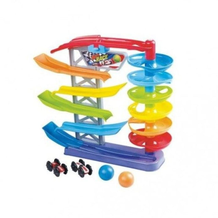 Playgo BUSY RACE AND DROP TOWER
