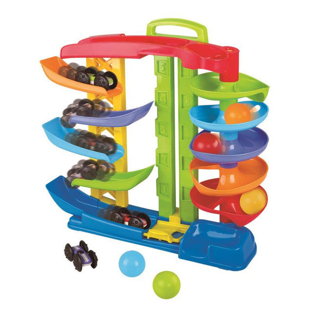 Playgo BUSY RACE AND DROP TOWER
