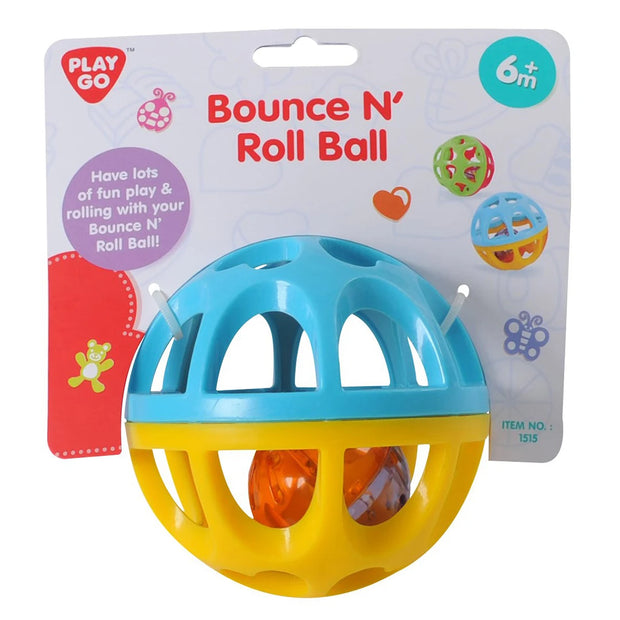 Playgo-BounceN'RollBall-2Assorted