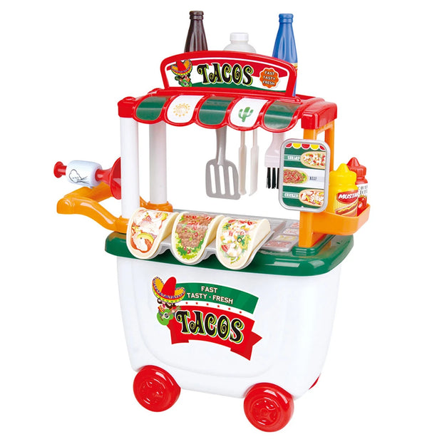 Playgo GOURMET TACO PARTY CART-29 Pieces