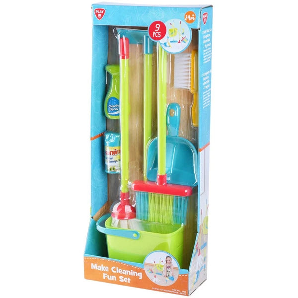 Playgo-MAKE CLEANING FUN SET - 9 PCS