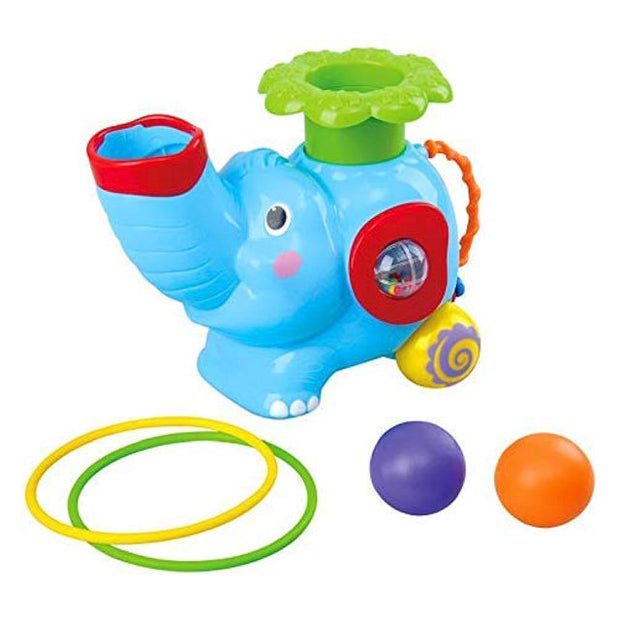 Playgo POP N HOOP ROLLER ELEPHANT