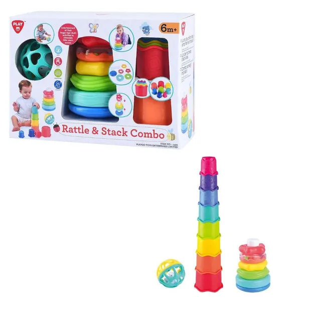 Playgo RATTLE & STACK COMBO