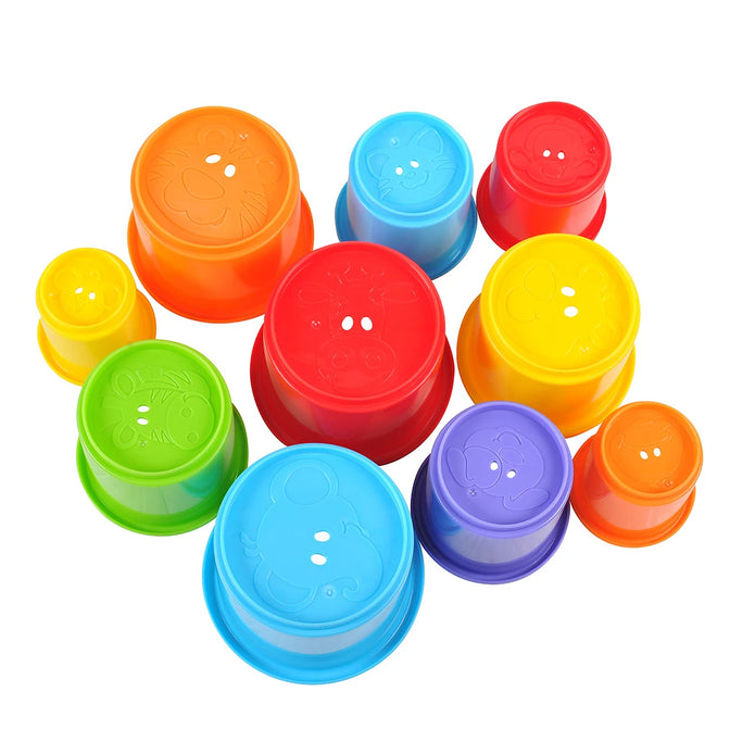 Playgo Rainbow Stackin'Cups