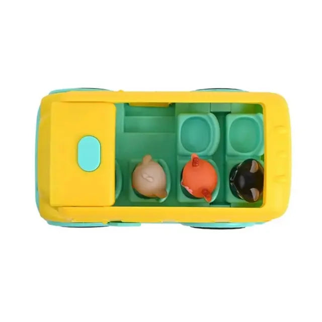 Playgo-SCHOOL BUS B/O - 5 PCS*