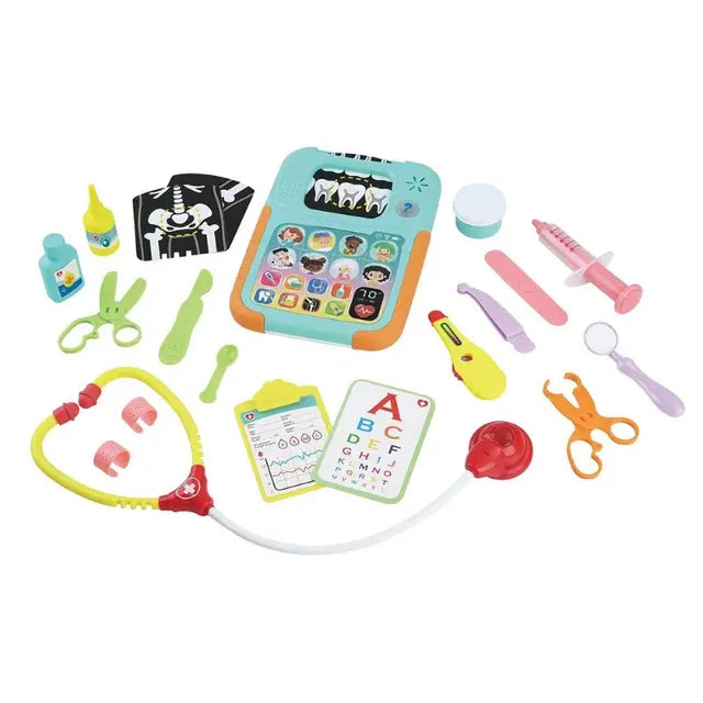 Playgo-X-RAY MEDICAL SET B/O (EN+FR) - 22 PCS*
