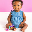 Bright Starts Rattle And Shake Barbell™ Toy - Purple