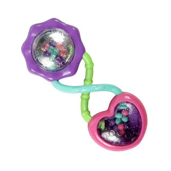 Bright Starts Rattle And Shake Barbell™ Toy - Purple