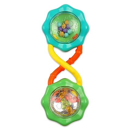 Bright Starts Rattle & Shake Barbell™ Toy - Green