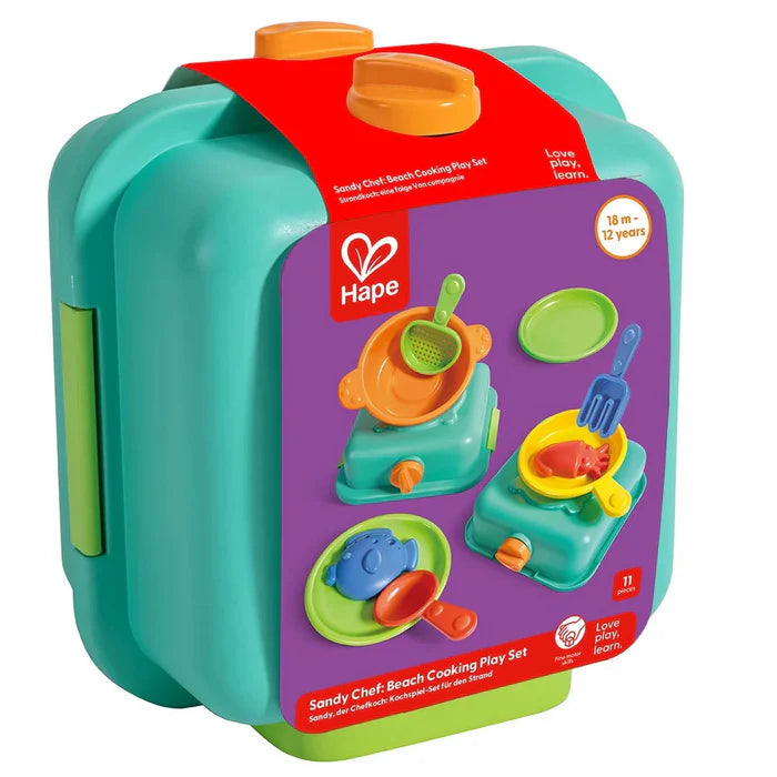 Hape Sandy Chef Beach Cooking Play Set