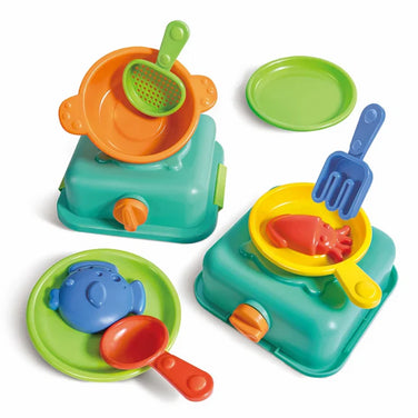 Hape Sandy Chef Beach Cooking Play Set