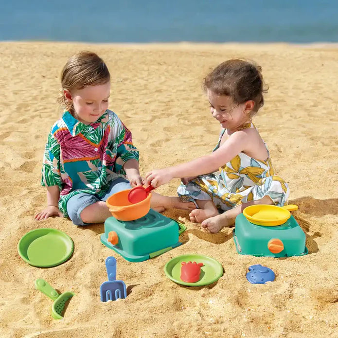 Hape Sandy Chef Beach Cooking Play Set