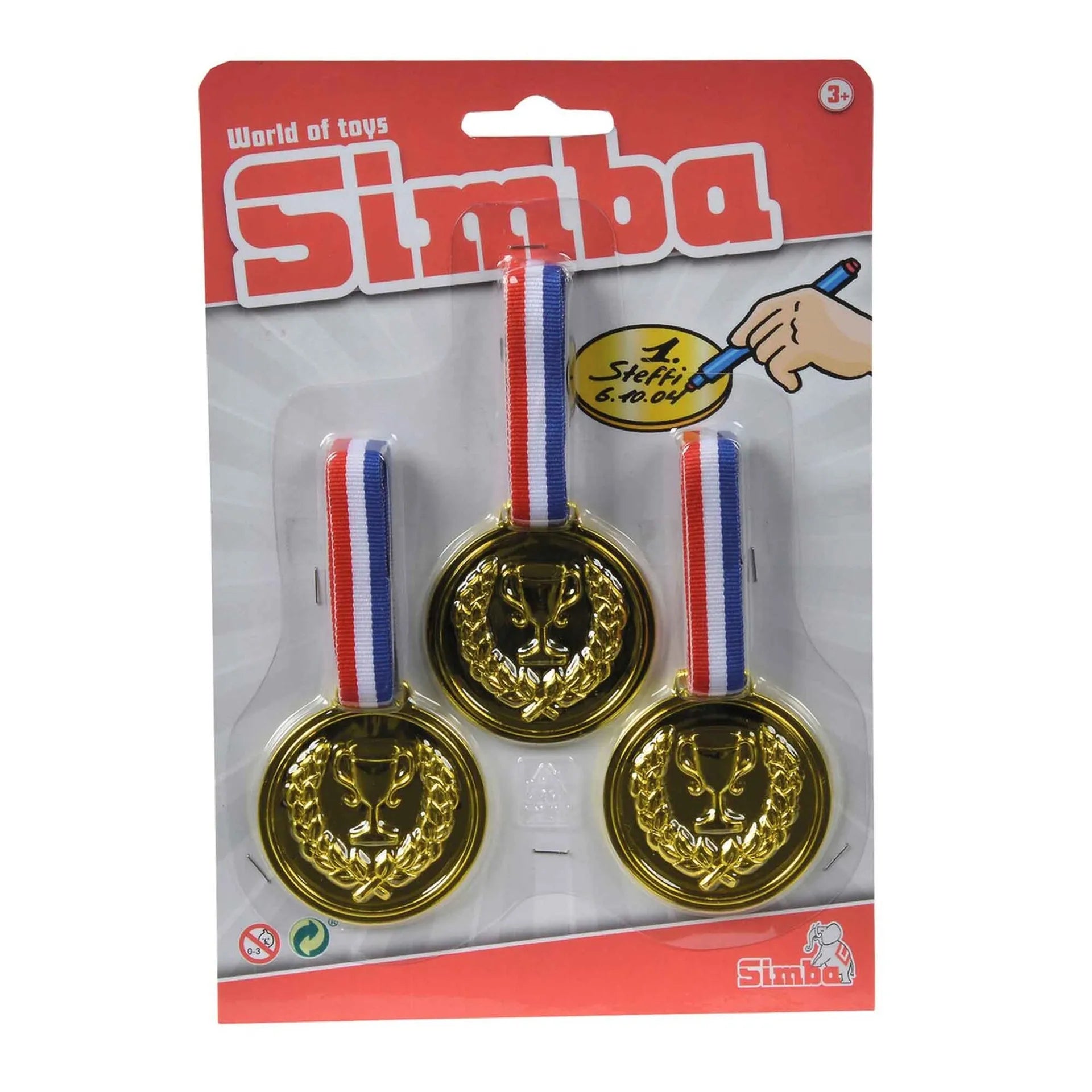 Simba toys -3 Medals to Put on