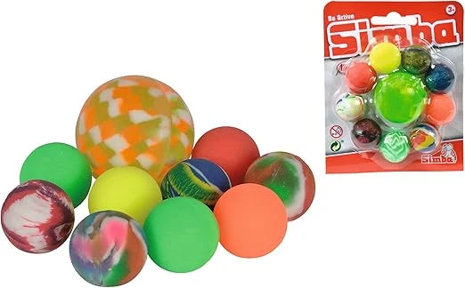 Simba toys-Bouncing Balls Set 10 pcs.