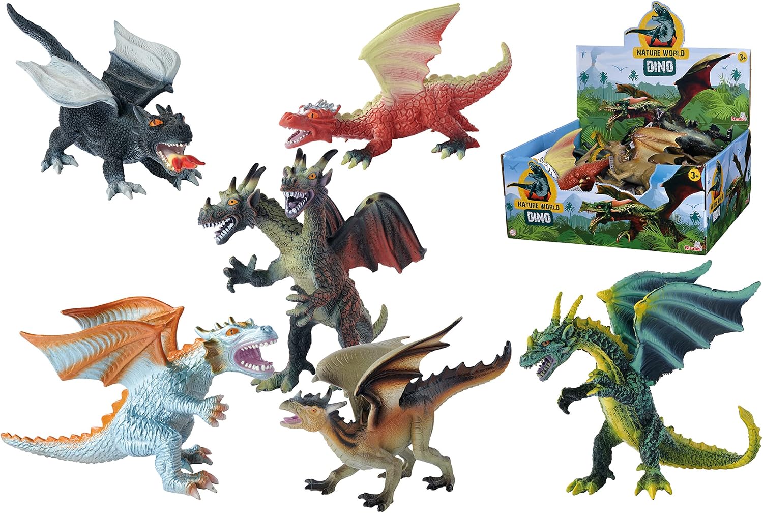 Simba toys-Dragons, 6-ass.a