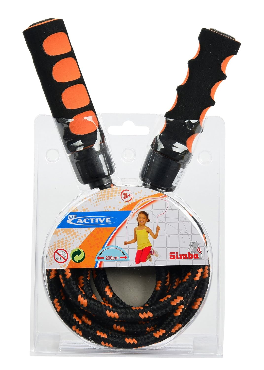 Simba toys-Jump Rope with Soft Handle, 2-ass.