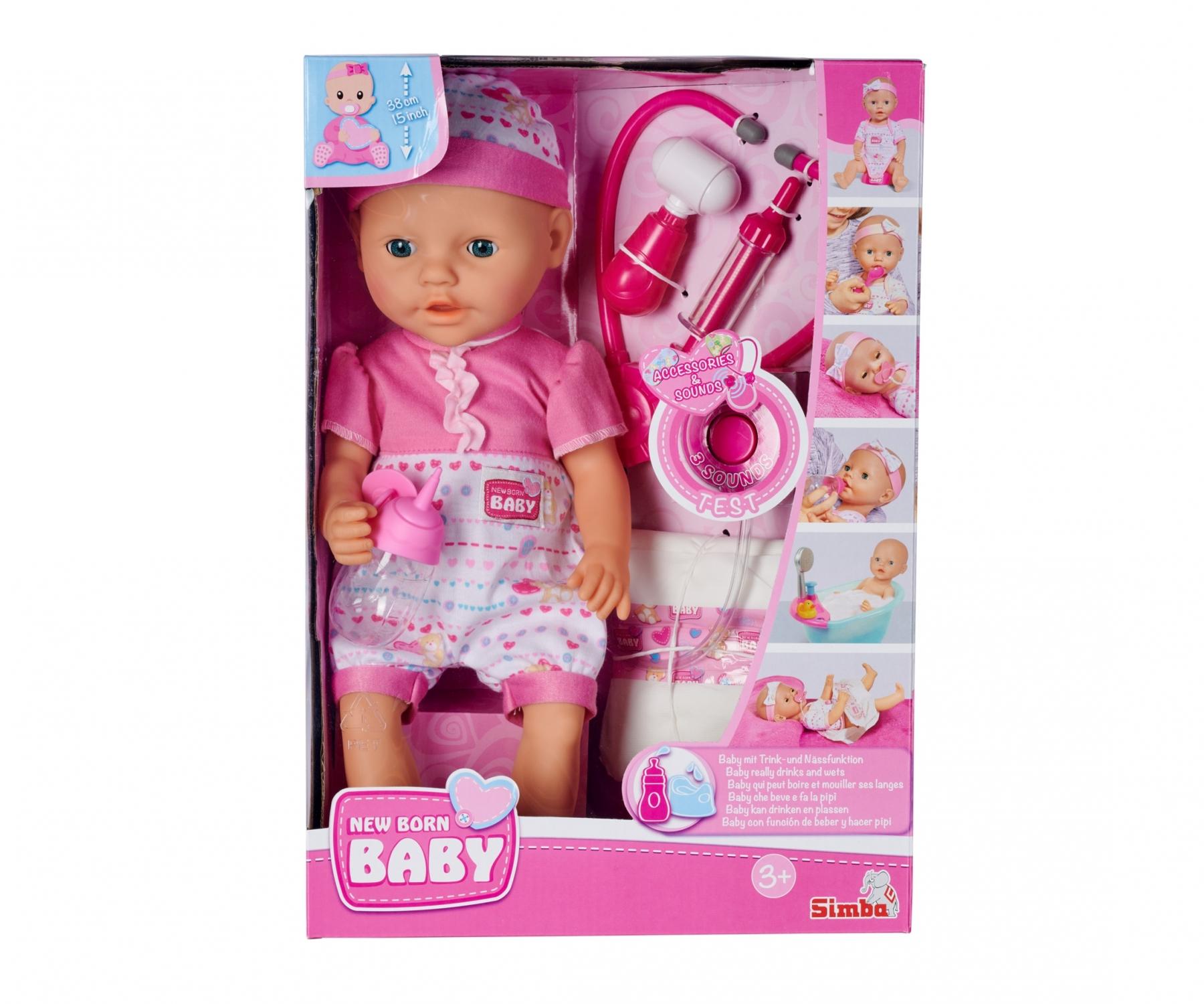 Simba toys-NBB Baby with Doctor Accessories